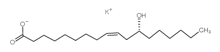 potassium ricinoleate Structure