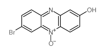 2-Phenazinol, 7-bromo-,5-oxide结构式