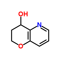 3,4-Dihydro-2H-pyrano[3,2-b]pyridin-4-ol structure