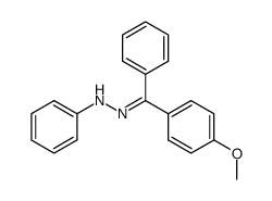 4-methoxy-benzophenone-phenylhydrazone结构式