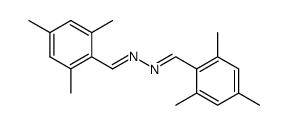 N,N'-Bis-[1-(2,4,6-trimethyl-phenyl)-meth-(E)-ylidene]-hydrazine Structure