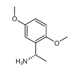 (S)-2,5-二甲氧基-A-甲基-苯甲胺结构式