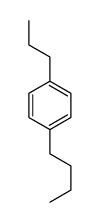 1-butyl-4-propylbenzene Structure