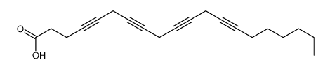 4,7,10,13-eicosatetraynoic acid结构式