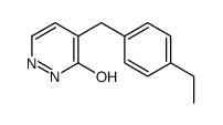 3(2H)-Pyridazinone,4-[(4-ethylphenyl)methyl]-(9CI)结构式