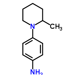 4-(2-METHYL-PIPERIDIN-1-YL)-PHENYLAMINE structure