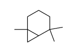 1,5,5-trimethylbicyclo[4.1.0]heptane结构式