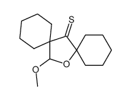 15-methoxy-14-oxadispiro[5.1.58.26]pentadecane-7-thione结构式