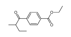 Benzoic acid, 4-(2-methyl-1-oxobutyl)-, ethyl ester (9CI) picture