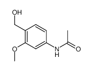 4-acetamido-2-methoxybenzyl alcohol结构式