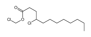 chloromethyl 4-chlorododecanoate Structure