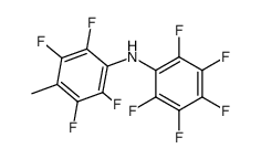4-methylnonafluorodiphenylamine结构式