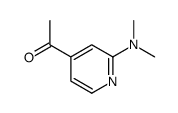 1-[2-(dimethylamino)pyridin-4-yl]ethanone Structure