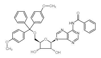 5’-O-(4,4’-二甲氧基三苯甲基)-N6-苯甲酰基腺苷图片
