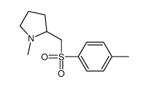 1-methyl-2-[(4-methylphenyl)sulfonylmethyl]pyrrolidine结构式