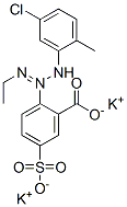 dipotassium 2-[3-(5-chloro-2-tolyl)-1-ethyltriazen-2-yl]-5-sulphonatobenzoate picture