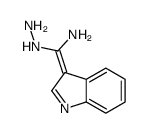 hydrazinyl(indol-3-ylidene)methanamine结构式