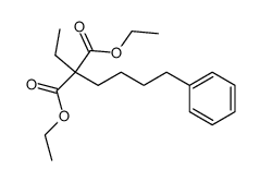 ethyl-(4-phenyl-butyl)-malonic acid diethyl ester Structure