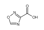 1,2,4-恶二唑-3-羧酸结构式