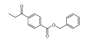 benzyl 4-propanoylbenzoate结构式