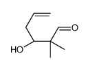 (3R)-3-hydroxy-2,2-dimethylhex-5-enal结构式