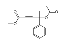 methyl 4-acetyloxy-4-phenylpent-2-ynoate Structure