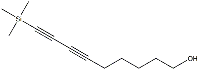 9-(trimethylsilyl)-6,8-Nonadiyn-1-ol Structure