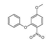 4-methoxy-1-nitro-2-phenoxy-benzene结构式