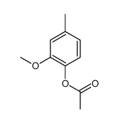 2-methoxy-para-tolyl acetate structure