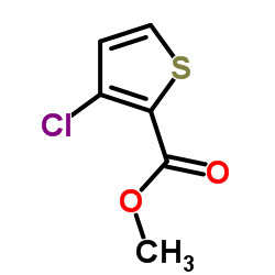 Methyl 3-chloro-2-thiophenecarboxylate Structure