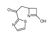 (4R)-4-[2-oxo-2-(1,3-thiazol-2-yl)ethyl]azetidin-2-one Structure