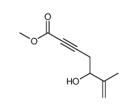 methyl 5-hydroxy-6-methylhept-6-en-2-ynoate Structure
