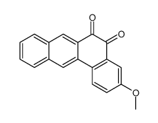 3-methoxybenzo[a]anthracene-5,6-dione Structure