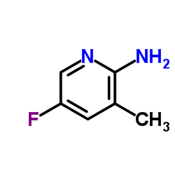 2-Amino-5-fluoro-3-methylpyridine Structure