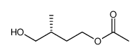 4-acetoxy-(R)-2-methyl-1-butanol结构式