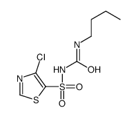 1-butyl-3-[(4-chloro-1,3-thiazol-5-yl)sulfonyl]urea Structure