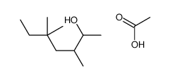 acetic acid,3,5,5-trimethylheptan-2-ol结构式