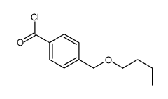 4-(butoxymethyl)benzoyl chloride Structure