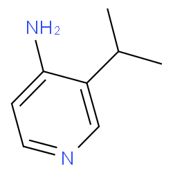 3-异丙基吡啶-4-胺结构式