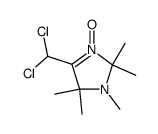 4-dichloromethyl-1,2,2,5,5-pentamethyl-3-imidazoline-3-oxide结构式