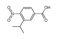 3-isopropyl-4-nitro-benzoic acid Structure