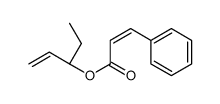 [(3S)-pent-1-en-3-yl] 3-phenylprop-2-enoate Structure