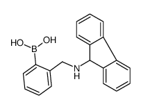 [2-[(9H-fluoren-9-ylamino)methyl]phenyl]boronic acid结构式