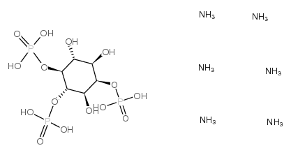 d-myo-inositol 2,4,5-trisphosphate, hexaammonium salt Structure