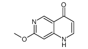 7-methoxy-1,4-dihydro-1,6-naphthyridin-4-one structure