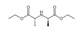 (2R,2'R)-Iminobis(propionsaeure-ethylester)结构式