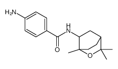 4-amino-N-(2,2,4-trimethyl-3-oxabicyclo[2.2.2]octan-5-yl)benzamide结构式
