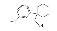 C-[1-(3-methoxy-phenyl)-cyclohexyl]-methylamine Structure