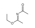 ethyl N-acetylethanimidate Structure