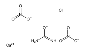 calcium,sodium,urea,chlorate,dinitrate Structure